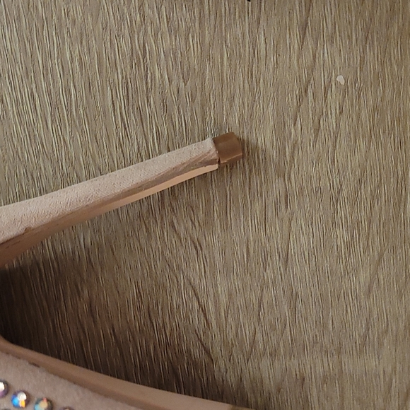 Exquisite Nude Pumps with Rhinestones - Picture 13 of 16